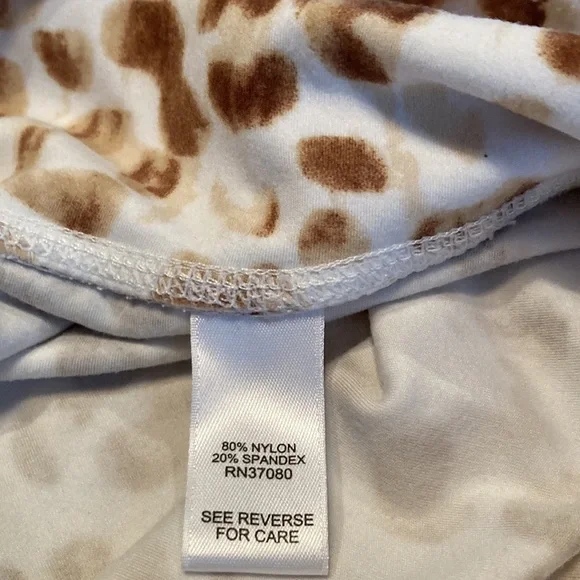 VERSONA Womens Animal Print Leggings - sz Medium - Picture 10 of 10